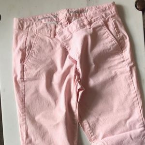 Pink Khakis Gap- Size 8